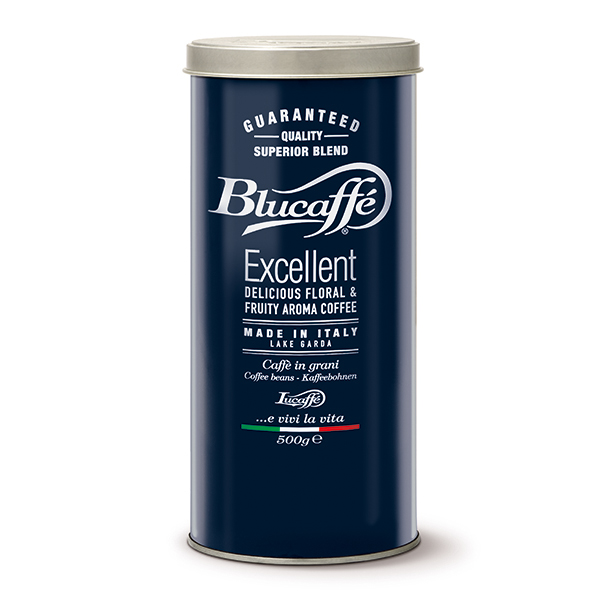 Lucaffe Blucaffe 500 гр. Зърна в метална кутия