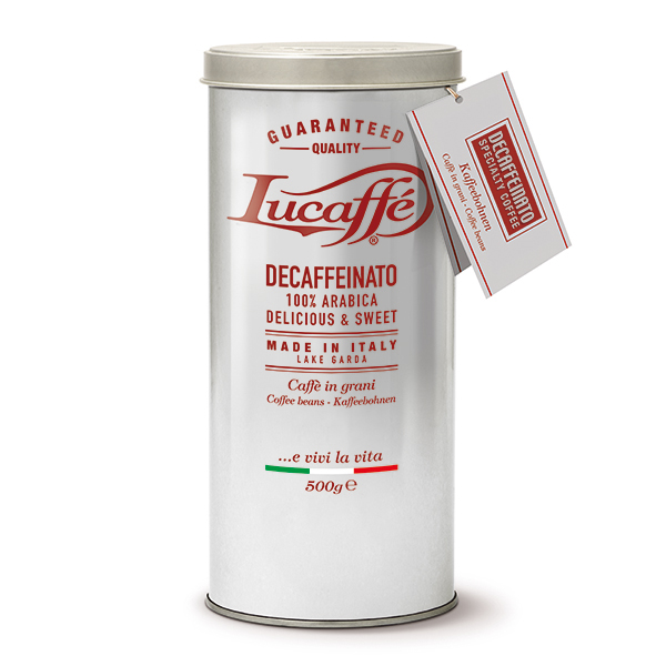 Lucaffe Decaffeinato / безкофеиново / – 500 гр. зърна