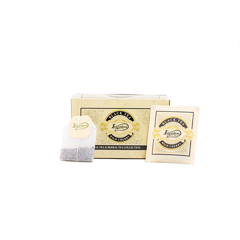 Lucatea Черен Чай Дива череша – 20 бр. филтър дози