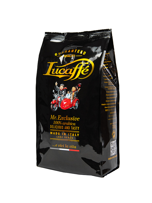 LUCAFFE MR. EXCLUSIVE 100% ARABICA 700 гр. – зърна